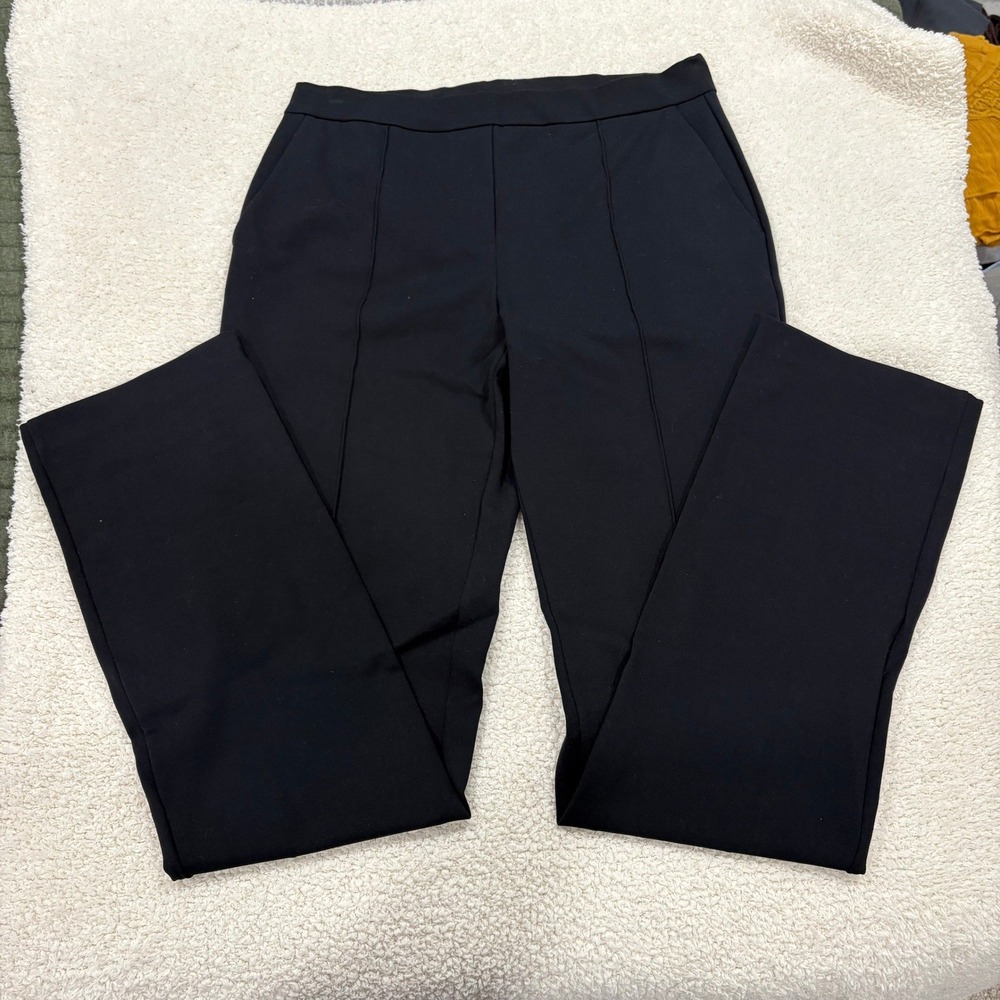 NWOT Wolford Business Trousers Black Slim Dress Pant Size 8 Stretch 32" $590